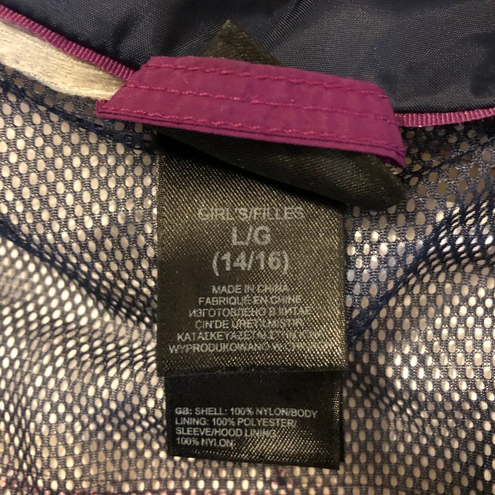 The North Face Rain Jacket Girls size Large (14/16) EUC - Picture 8 of 14
